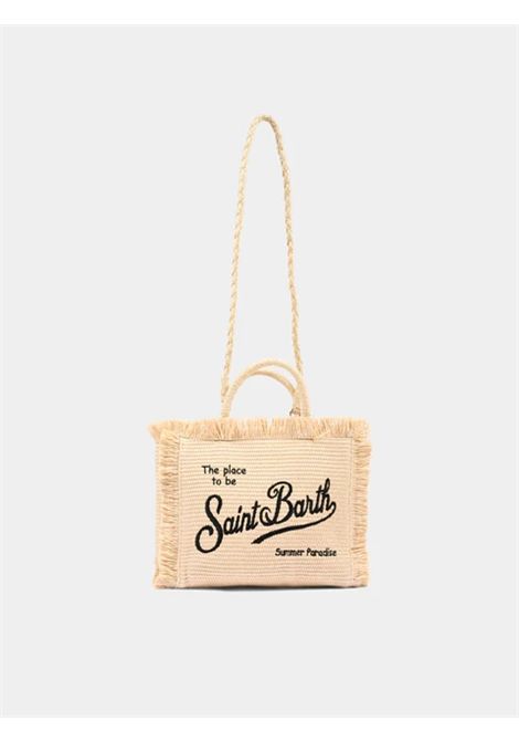 Borsa Media In paglia SAINT BARTH | COL0017 COLETTE STRAW N00421L 1100 EMB